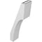 Ekena Millwork 3 1/2-in. W x 6-in. D x 18-in. H Westlake Architectural Grade PVC Knee Brace BRCP035X06X18WTL - alternate 3